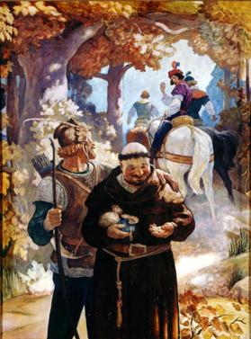 Robin Hood and Friar Tuck