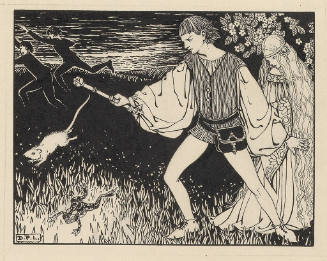 The king puts the robbers to flight