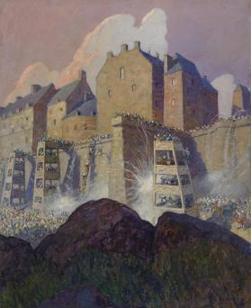 The battle of Stirling Castle