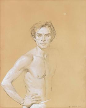 Half Smile, Nureyev (Study #20)