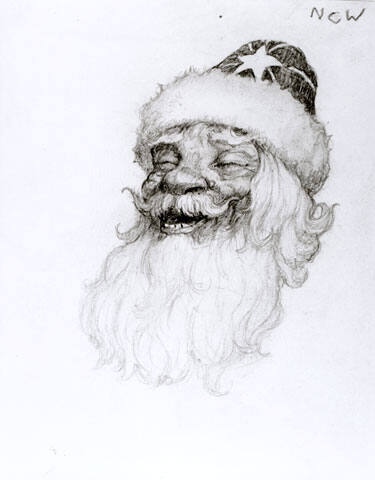untitled (head of St. Nick)