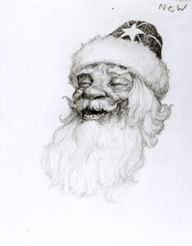 untitled (head of St. Nick)