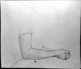 Untitled (study of a girl's arms and hands)