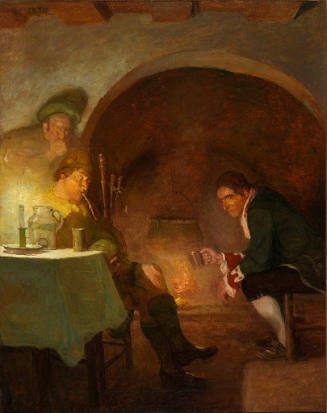 Two Pipers in Balquhidder
All night long the brose was going and the pipes changing hands