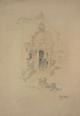 Architectural Drawing: Jewish Synagogue