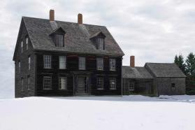 Olson House in Snow