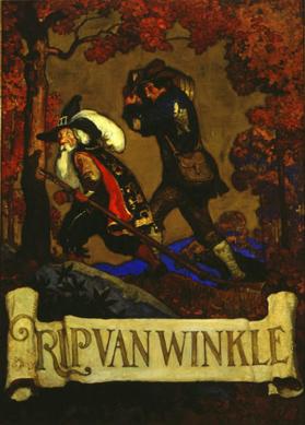 Rip Van Winkle, cover illustration