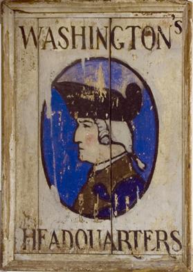 Washington's Headquarters sign