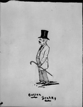 Boston Gentry (caricature of a man)