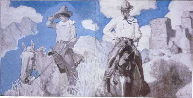 And so the man of books and the Irish girl, that morning, found the bond of their friendship--a friendship that was to be to them, all the years of their lives, a very beautiful thing