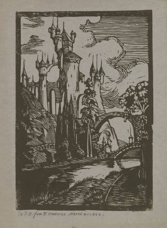 Untitled.  Fanciful Castle