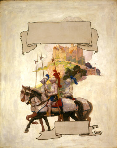 The Black Arrow, title page illustration