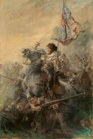 Untitled (17th century battle scene)