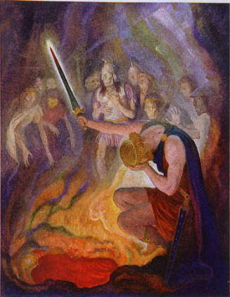 Odysseus in the Land of the Dead