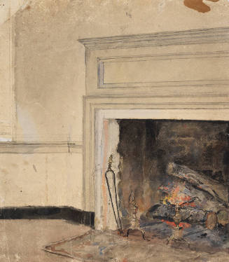 Study for Fireplace at Washington's Headquarters