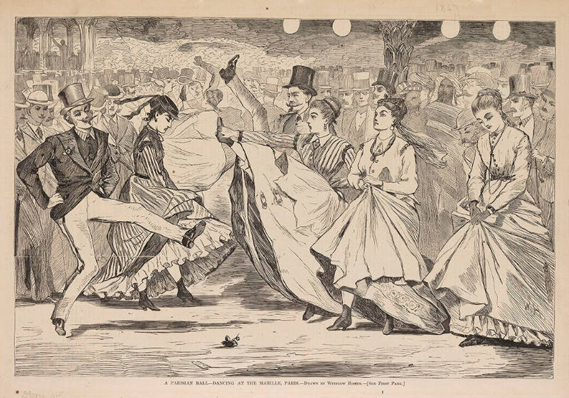 A Parisian Ball - Dancing at the Mabille, Paris