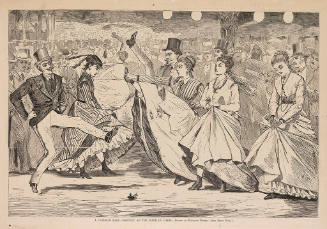 A Parisian Ball - Dancing at the Mabille, Paris