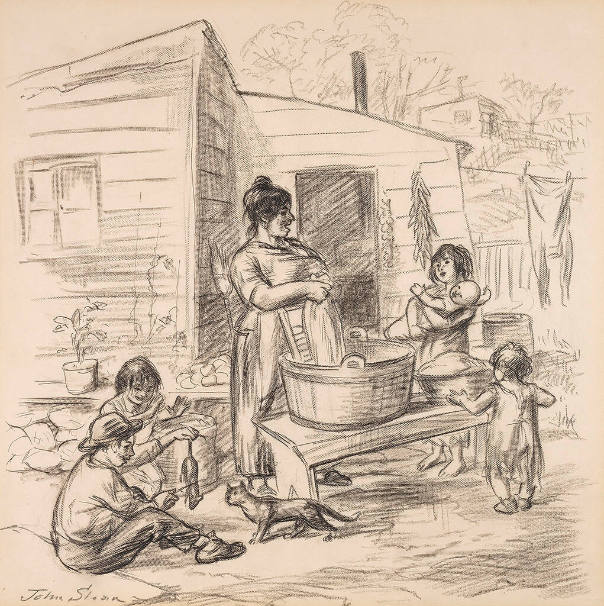 The children were always dirty, but they were healthy, and Mrs. Masso had a laugh that was good to hear