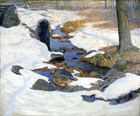 untitled (brook in winter)