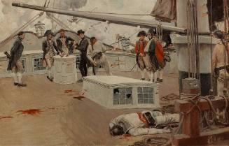 Nelson at the Battle of Copenhagen