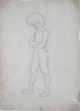 Untitled (pirate with crossed arms)