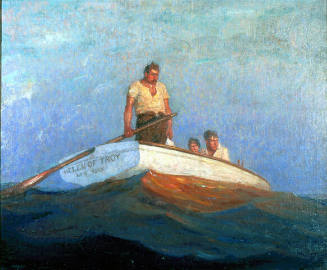 Next morning came a clear day--a hot day.